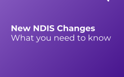 New NDIS changes from 3rd October